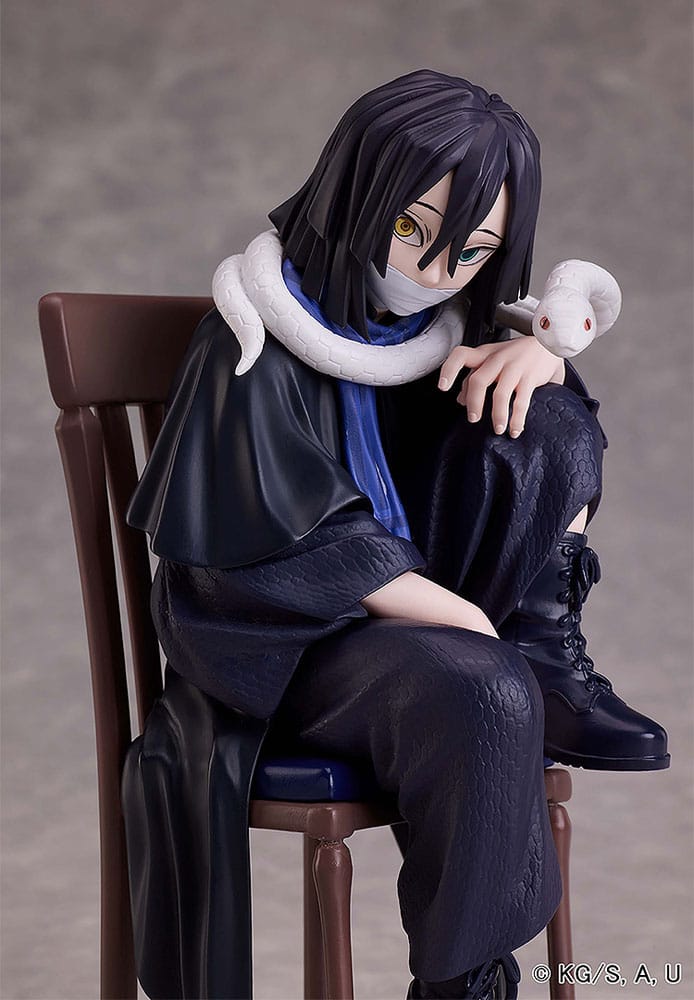 Obanai Iguro Figur – Sitzende Pose | Demon Slayer | 15 cm