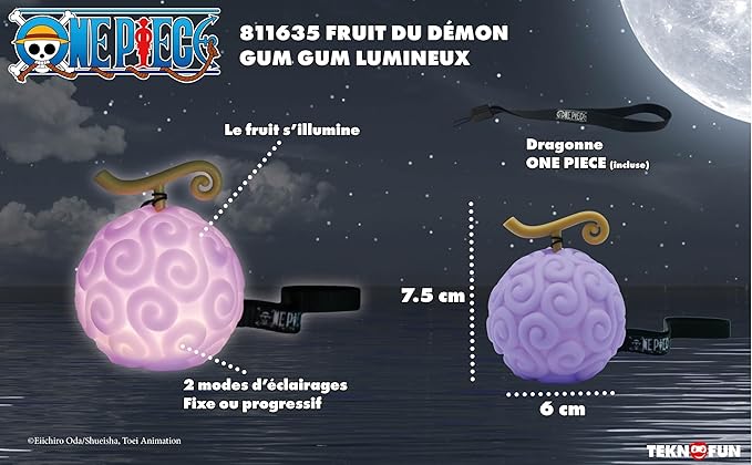 One Piece Devil Fruit Minifigure with Light-Up Feature | 8 cm