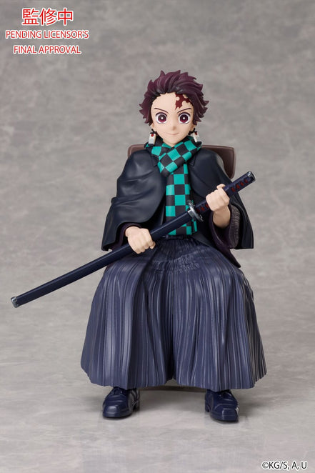 Tanjiro Kamado Figure – Sitting Pose | Demon Slayer | 15 cm
