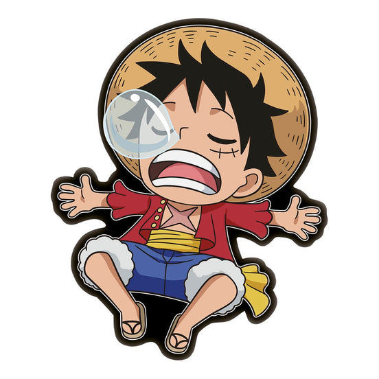 One Piece Throw Pillow – Luffy Chibi Design | 36 cm