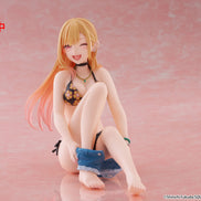 My Dress-Up Darling PVC Statue Desktop Cute Figure Marin Kitagawa Measured Swimsuit Ver. 13 cm
