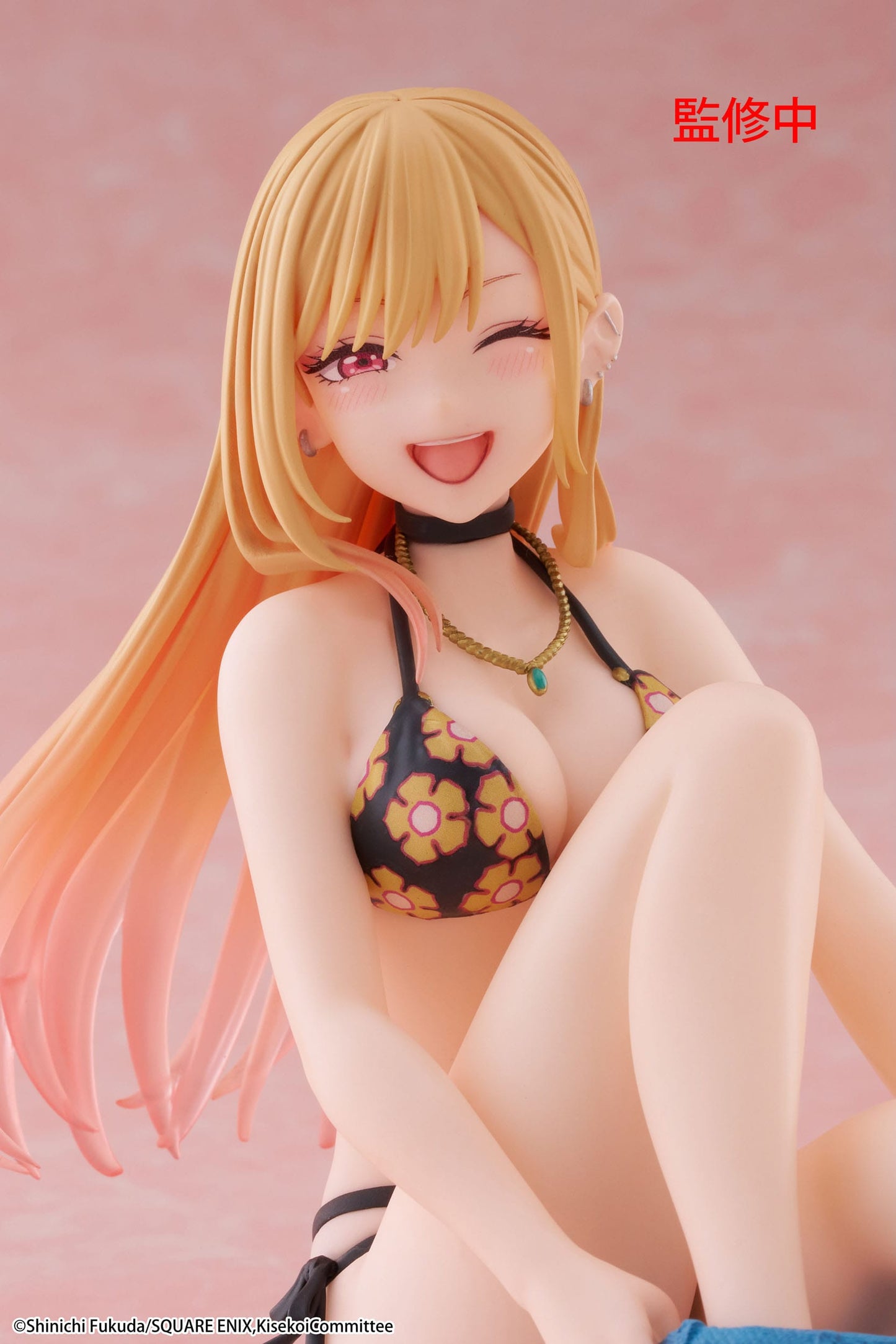 My Dress-Up Darling PVC Statue Desktop Cute Figure Marin Kitagawa Measured Swimsuit Ver. 13 cm