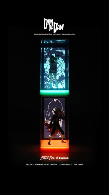Okarun Dandadan meets neon energy.