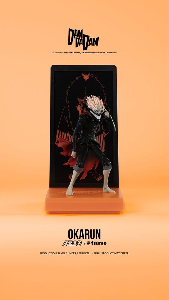 Okarun Dandadan meets neon energy.