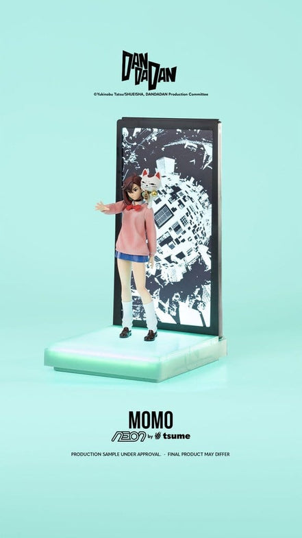 Momo Dandadan meets neon energy.