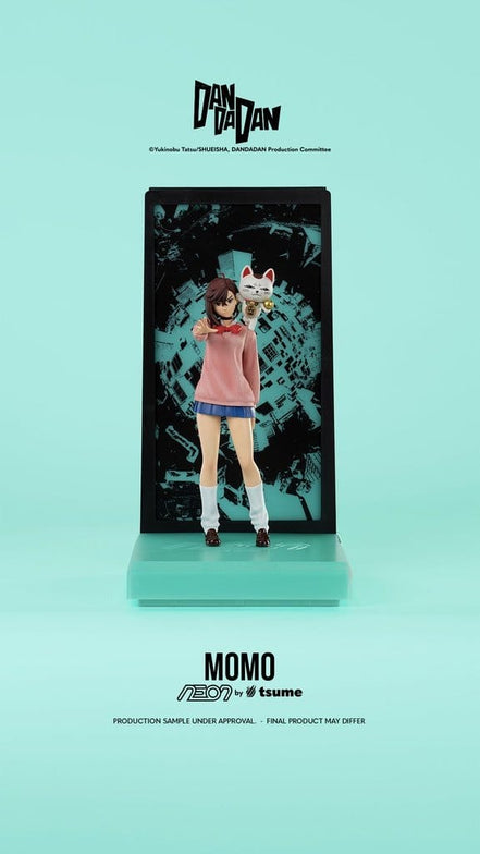 Momo Dandadan meets neon energy.