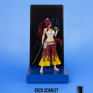 Erza Scarlet brings Fairy Tail power to neon setups.