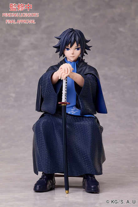 Giyu Tomioka Figure - Sitting Pose | Demon Slayer | 16 cm