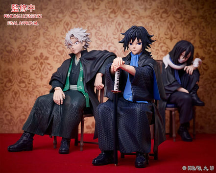 Obanai Iguro Figure - Sitting Pose | Demon Slayer | 15 cm
