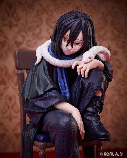 Obanai Iguro Figure - Sitting Pose | Demon Slayer | 15 cm