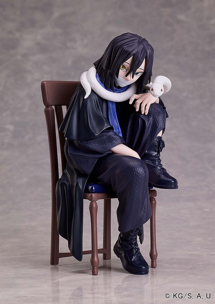 Obanai Iguro Figure - Sitting Pose | Demon Slayer | 15 cm